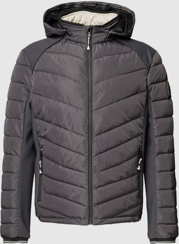 MCNEAL Gewatteerd jack met labeldetail