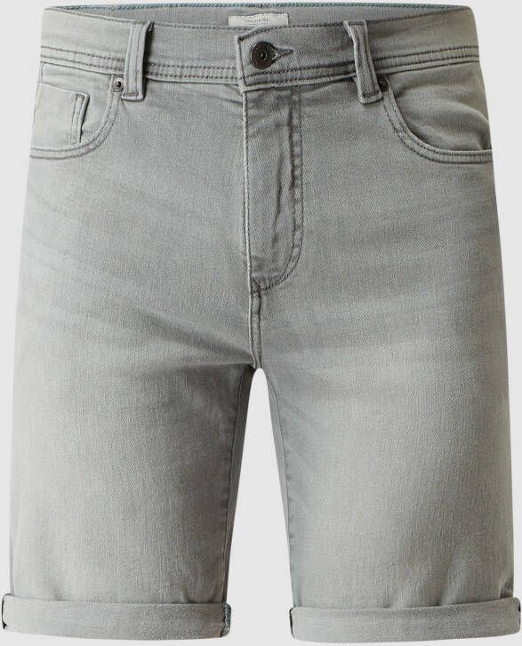 MCNEAL Korte slim fit jeans met stretch model 'Colin'