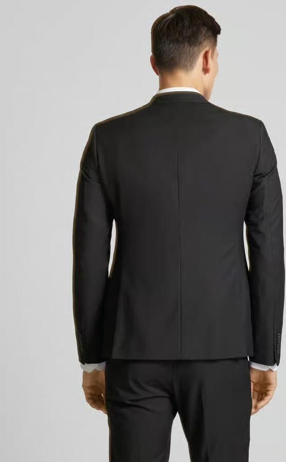 MCNEAL 2-knoops colbert met paspelzakken op de borst en viscose