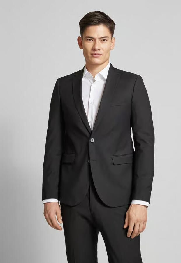 MCNEAL 2-knoops colbert met paspelzakken op de borst en viscose - Foto 4