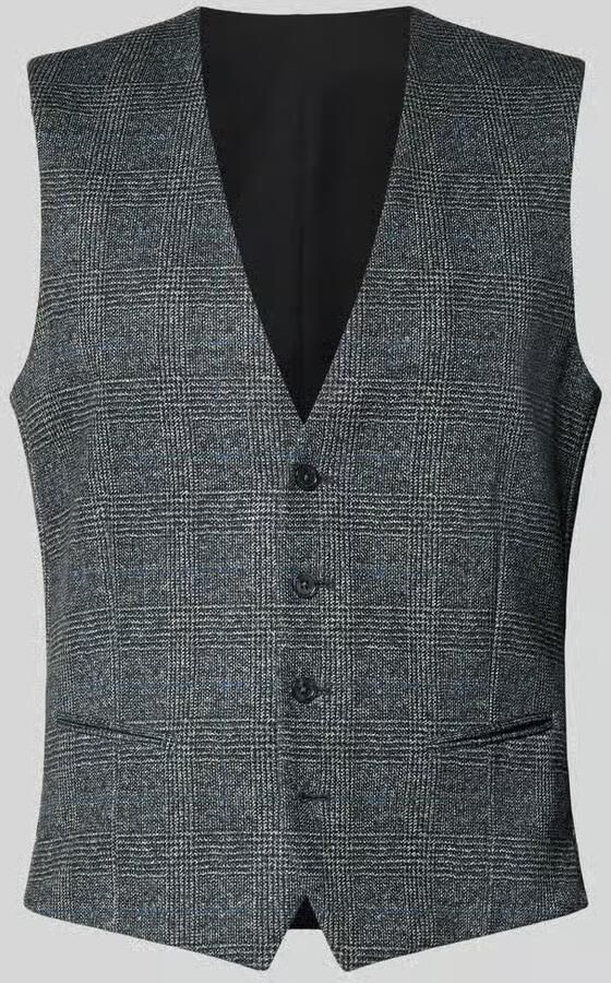 MCNEAL Bodywarmer met v-hals en paspelzakken