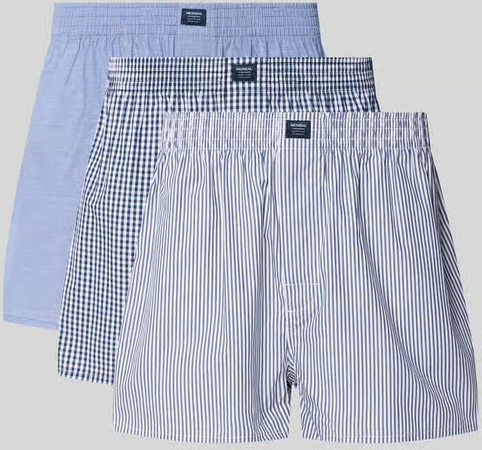 MCNEAL Boxershort met elastische band in een set van 3 stuks