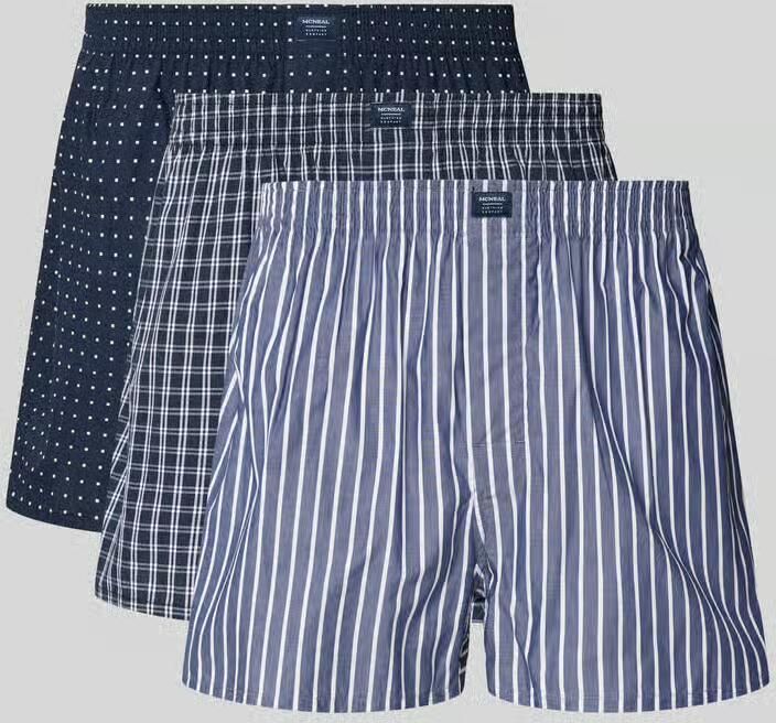 MCNEAL Boxershort met elastische band in een set van 3 stuks