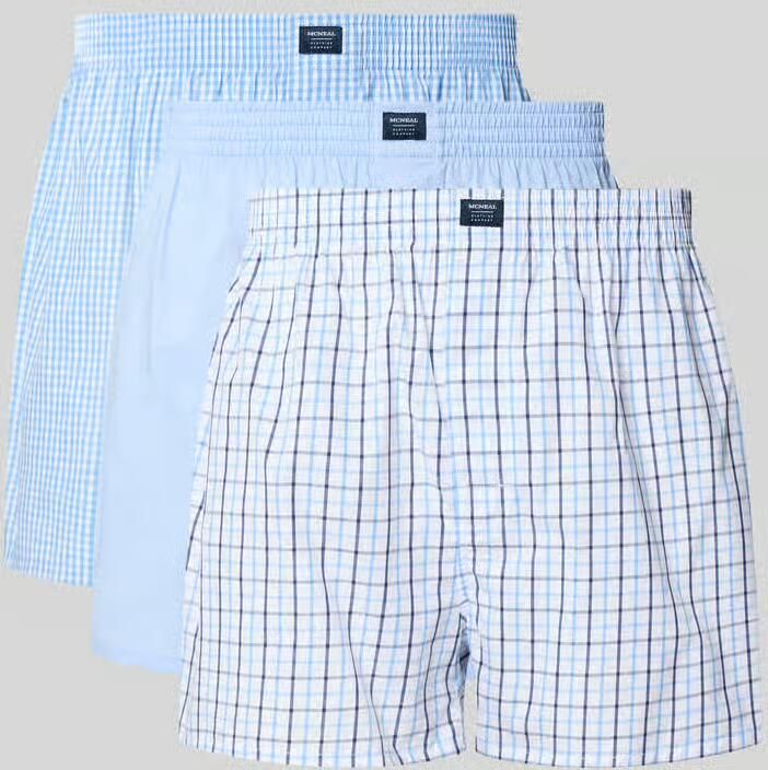 MCNEAL Boxershort met labeldetail in een set van 3 stuks