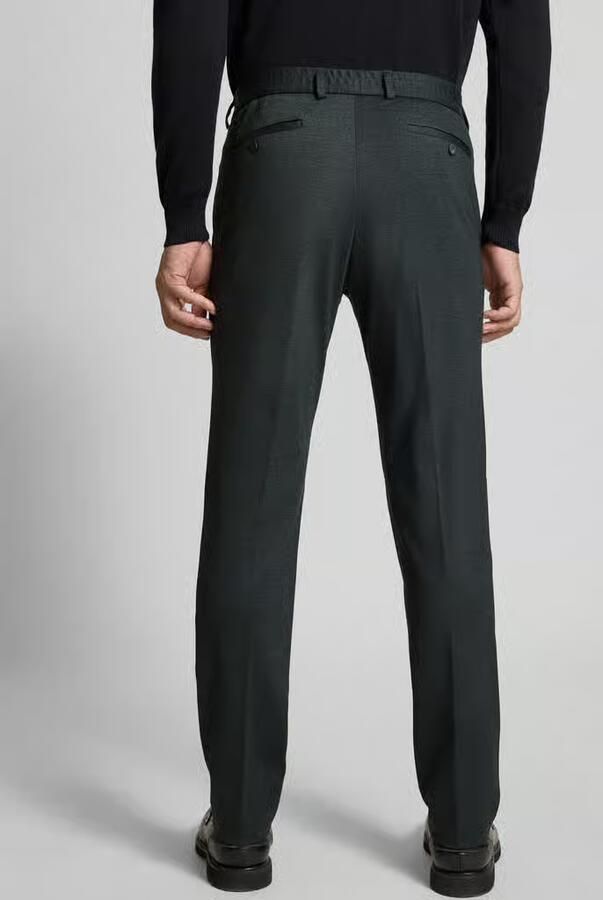 MCNEAL Regular fit stoffen broek met persplooien
