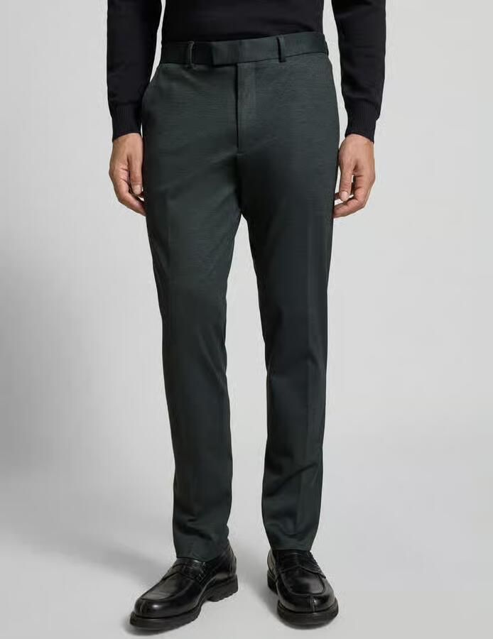 MCNEAL Regular fit stoffen broek met persplooien - Foto 2