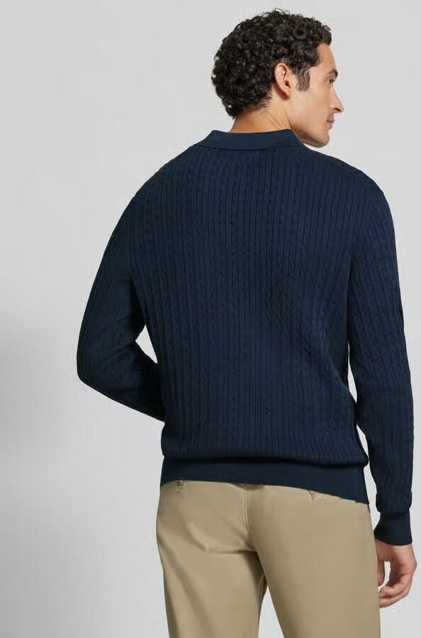 MCNEAL Gebreide pullover met polokraag en korte knoopsluiting - Foto 2