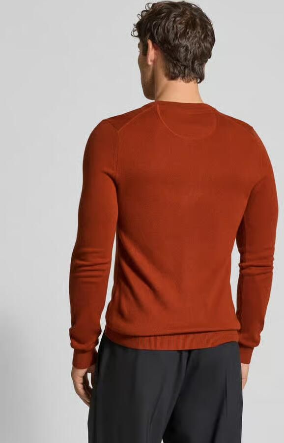 MCNEAL Gebreide pullover van wolmix met kasjmiermix