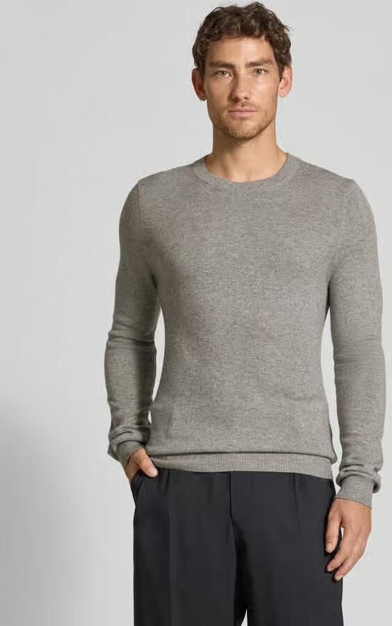 MCNEAL Gebreide pullover van wolmix met kasjmiermix - Foto 2