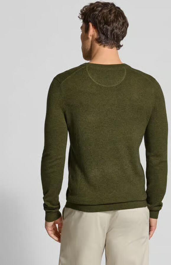 MCNEAL Gebreide pullover van wolmix met kasjmiermix