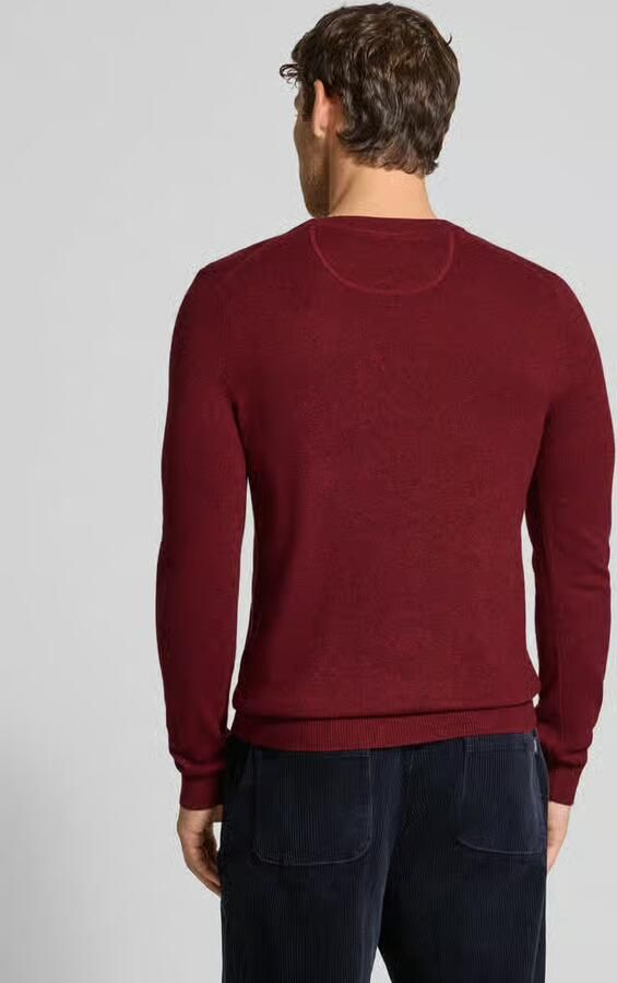 MCNEAL Gebreide pullover van wolmix met kasjmiermix