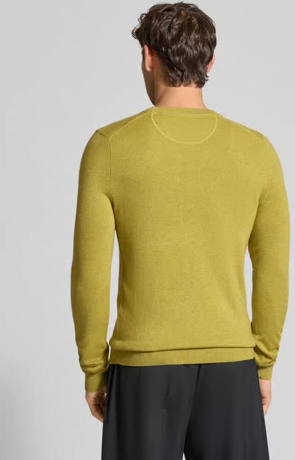 MCNEAL Gebreide pullover van wolmix met kasjmiermix