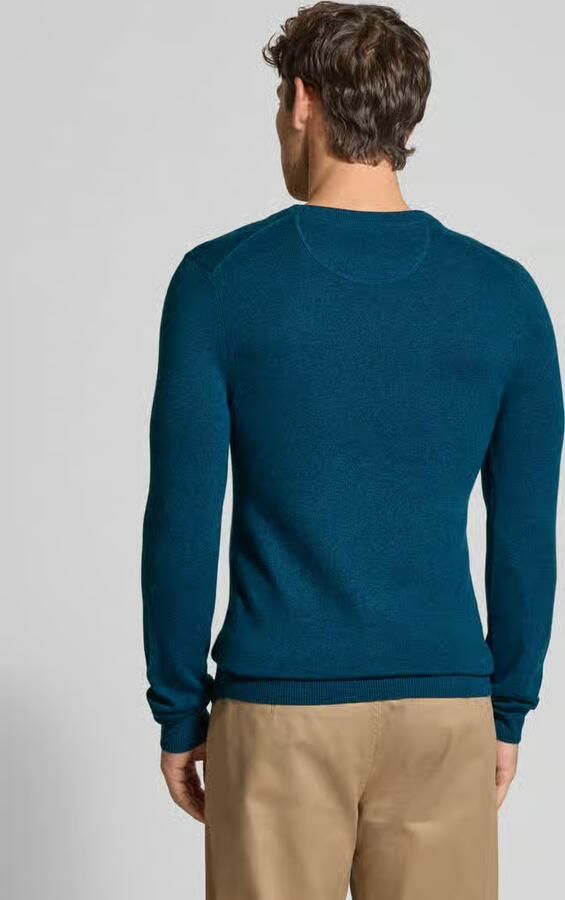 MCNEAL Gebreide pullover van wolmix met kasjmiermix