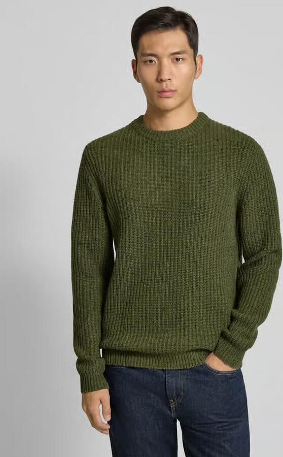 MCNEAL Gebreide pullover van wolmix met ronde hals - Foto 2