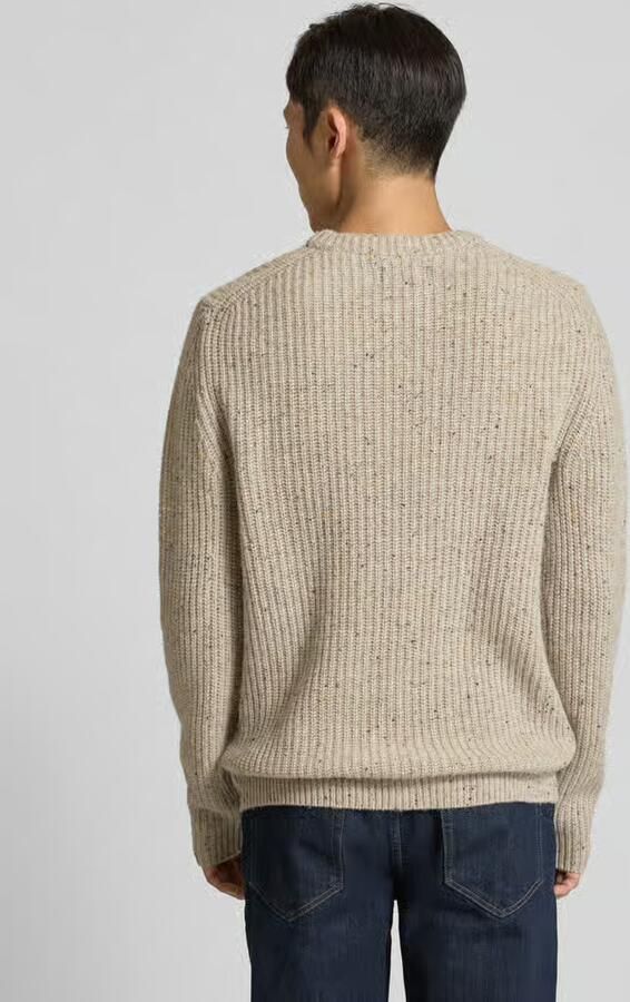 MCNEAL Gebreide pullover van wolmix met ronde hals