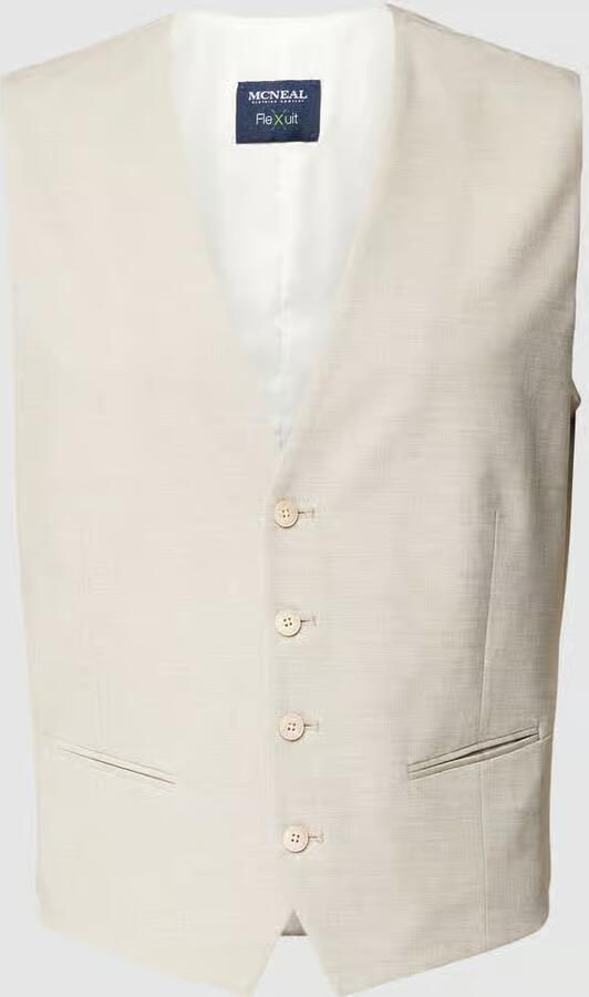 MCNEAL Gilet met paspelzakken