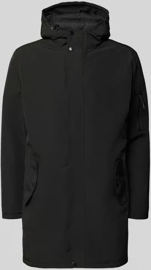 MCNEAL Lange parka met capuchon