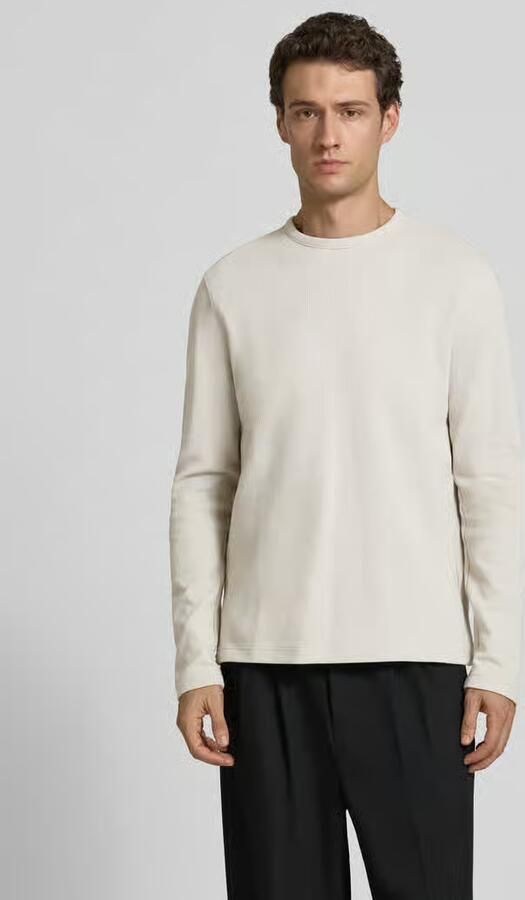 MCNEAL Longsleeve met structuurpatroon en ronde halslijn - Foto 3