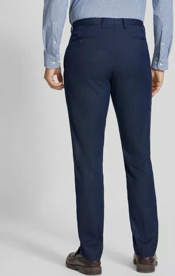 MCNEAL Slim fit zakelijke broek met geweven motief - Foto 3