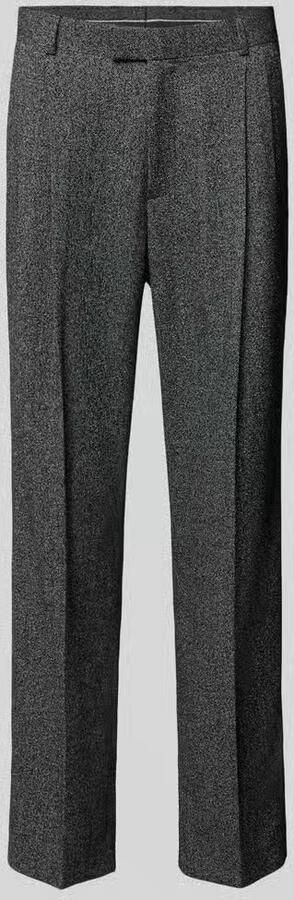 MCNEAL Pantalon met persplooi en Franse steekzakken