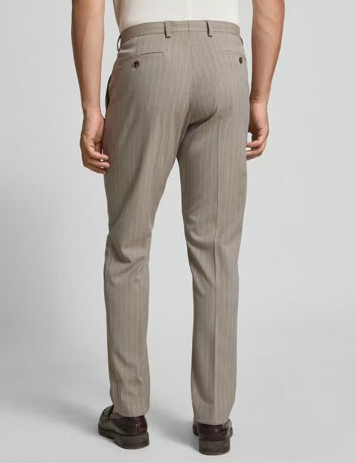 MCNEAL Pantalon met persplooien en achterzakken