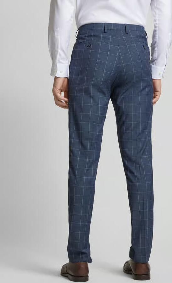 MCNEAL Pantalon met stretch en rechte pasvorm model 'Steve'