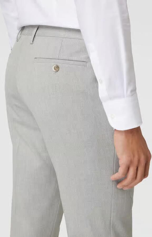 MCNEAL Pantalon met structuurmotief
