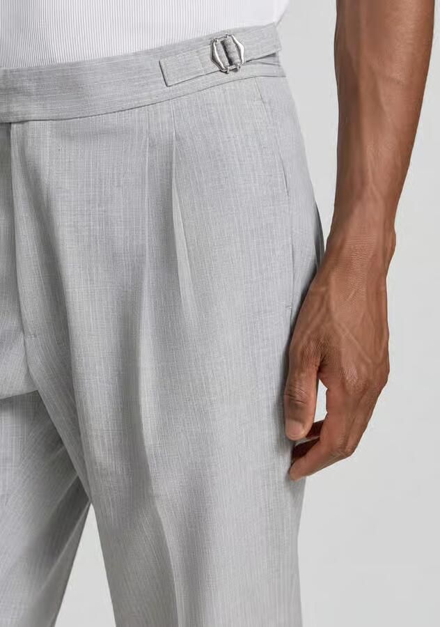 MCNEAL Pantalon met vouw en steekzakken