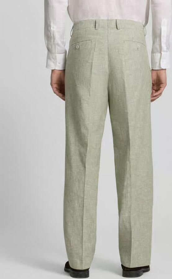 MCNEAL Pantalon van linnenmix met persplooien - Foto 3