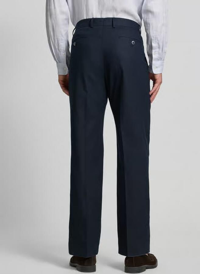 MCNEAL Pantalon van linnenmix met persplooien - Foto 3