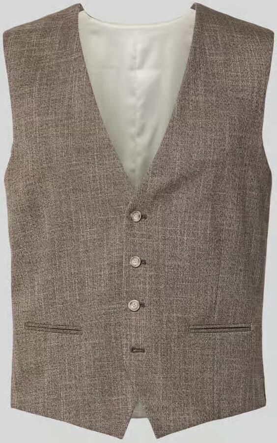 MCNEAL regular fit bodywarmer met paspelzakken - Foto 2