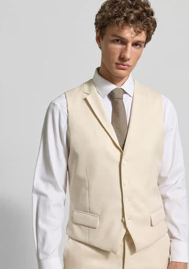 MCNEAL regular fit bodywarmer met reverskraag