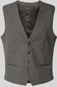 MCNEAL Regular fit bodywarmer met v-hals