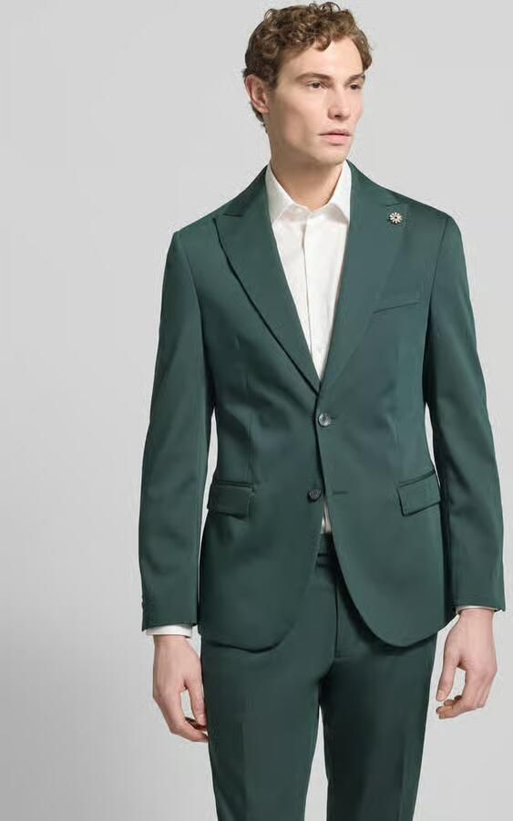 MCNEAL Regular fit colbert van satijn - Foto 3