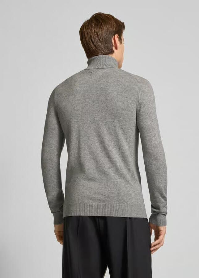 MCNEAL Regular fit coltrui van wolmix met kasjmier