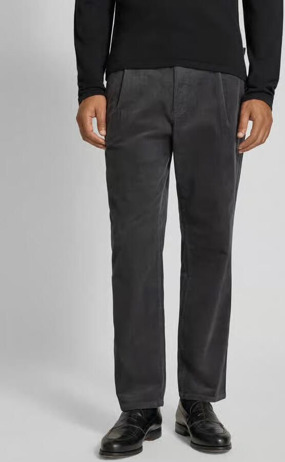 MCNEAL Regular fit corduroy broek met tunnelkoord - Foto 2