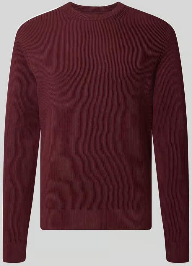 MCNEAL Regular fit gebreide pullover van katoenmix