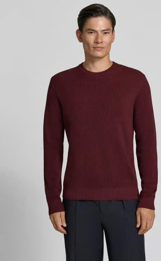 MCNEAL Regular fit gebreide pullover van katoenmix - Foto 3
