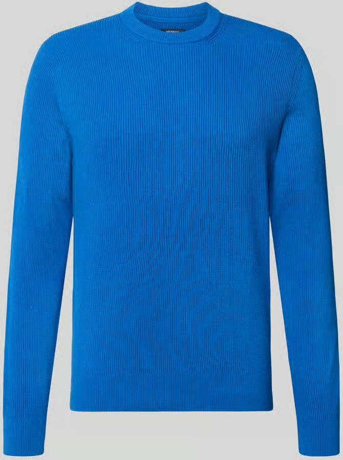 MCNEAL Regular fit gebreide pullover van katoenmix