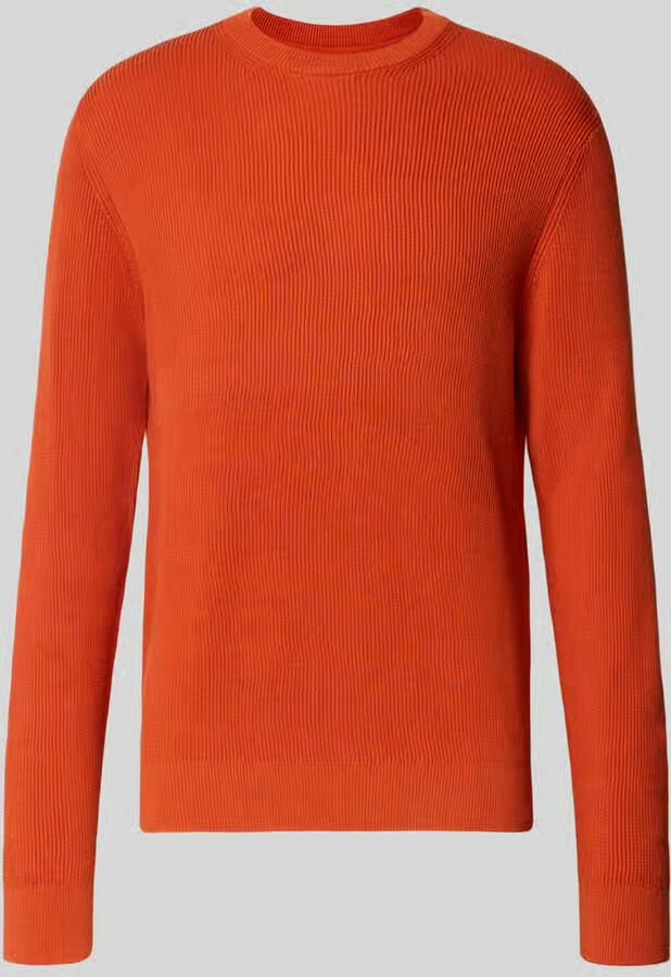 MCNEAL Regular fit gebreide pullover van katoenmix