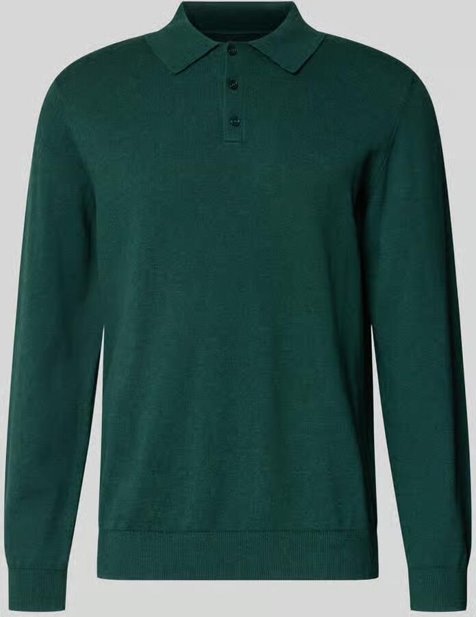 MCNEAL Regular fit gebreide pullover van mix van katoen en kasjmier