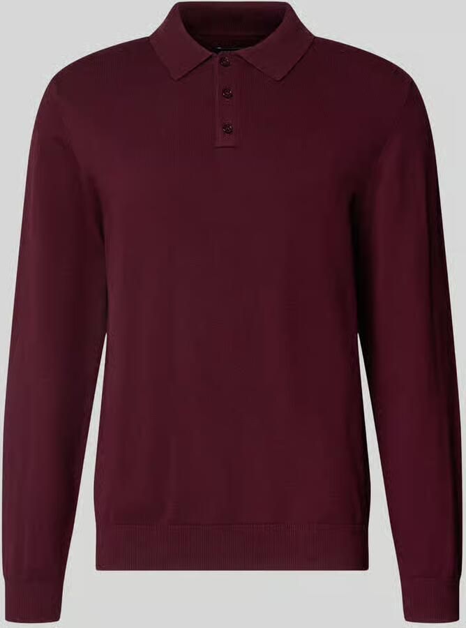 MCNEAL Regular fit gebreide pullover van mix van katoen en kasjmier