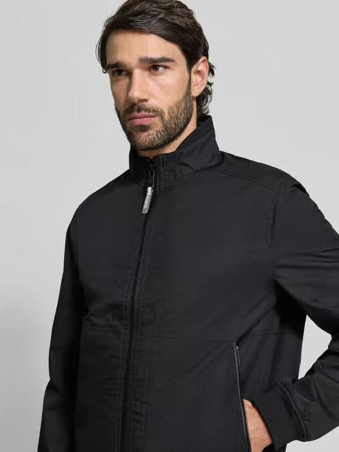 MCNEAL Regular fit jack met opstaande kraag