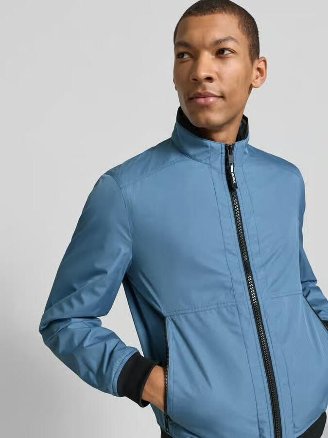 MCNEAL Regular fit jack met opstaande kraag