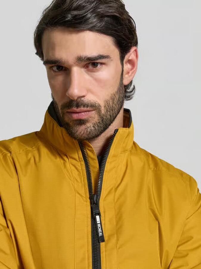 MCNEAL Regular fit jack met opstaande kraag