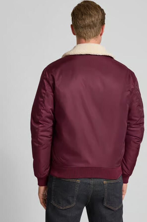 MCNEAL regular fit jack met platte kraag