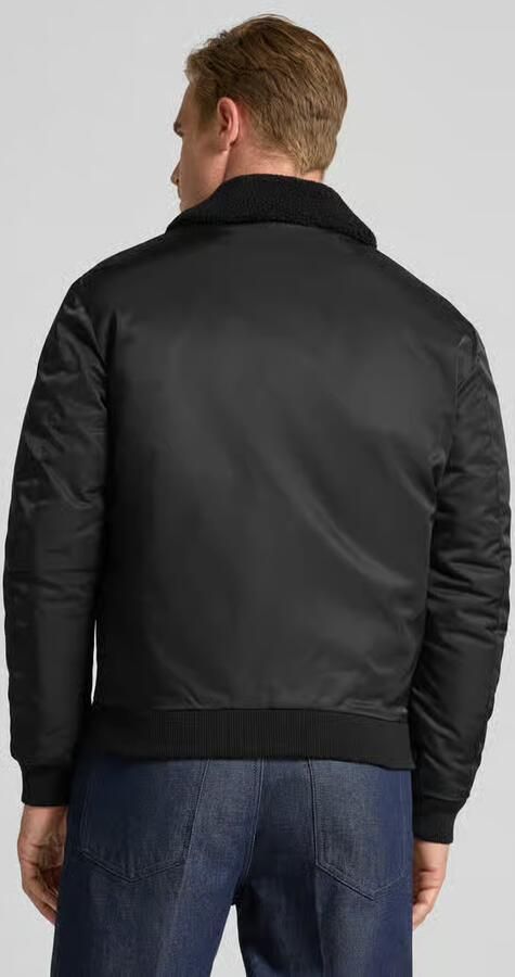 MCNEAL regular fit jack met platte kraag