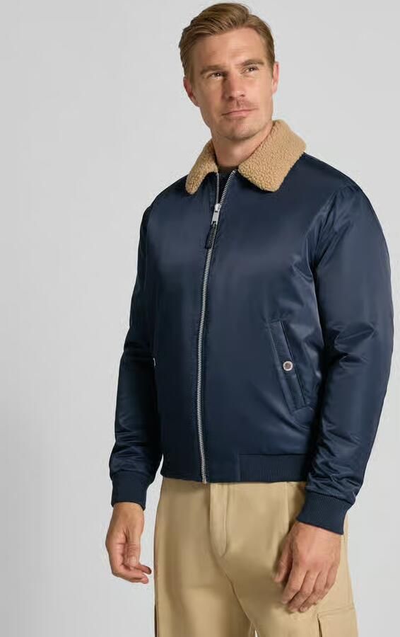 MCNEAL regular fit jack met platte kraag - Foto 2