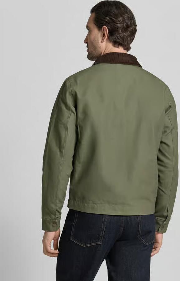 MCNEAL Regular fit jack met platte kraag
