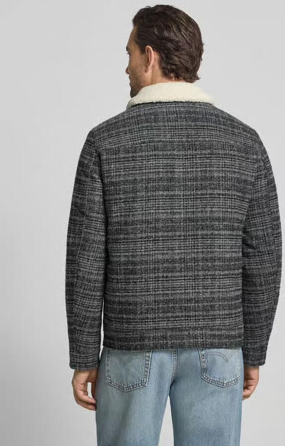 MCNEAL Regular fit jack met wol